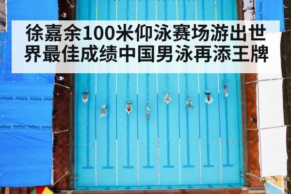 徐嘉余100米仰泳赛场游出世界最佳成绩中国男泳再添王牌